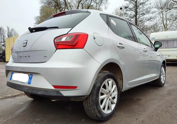 Seat Ibiza cena 10798 przebieg: 115559, rok produkcji 2013 z Ząbki małe 742